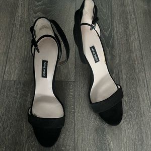 Nine west black heels